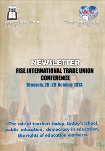Newsletter FISE International Trade Union Conference
