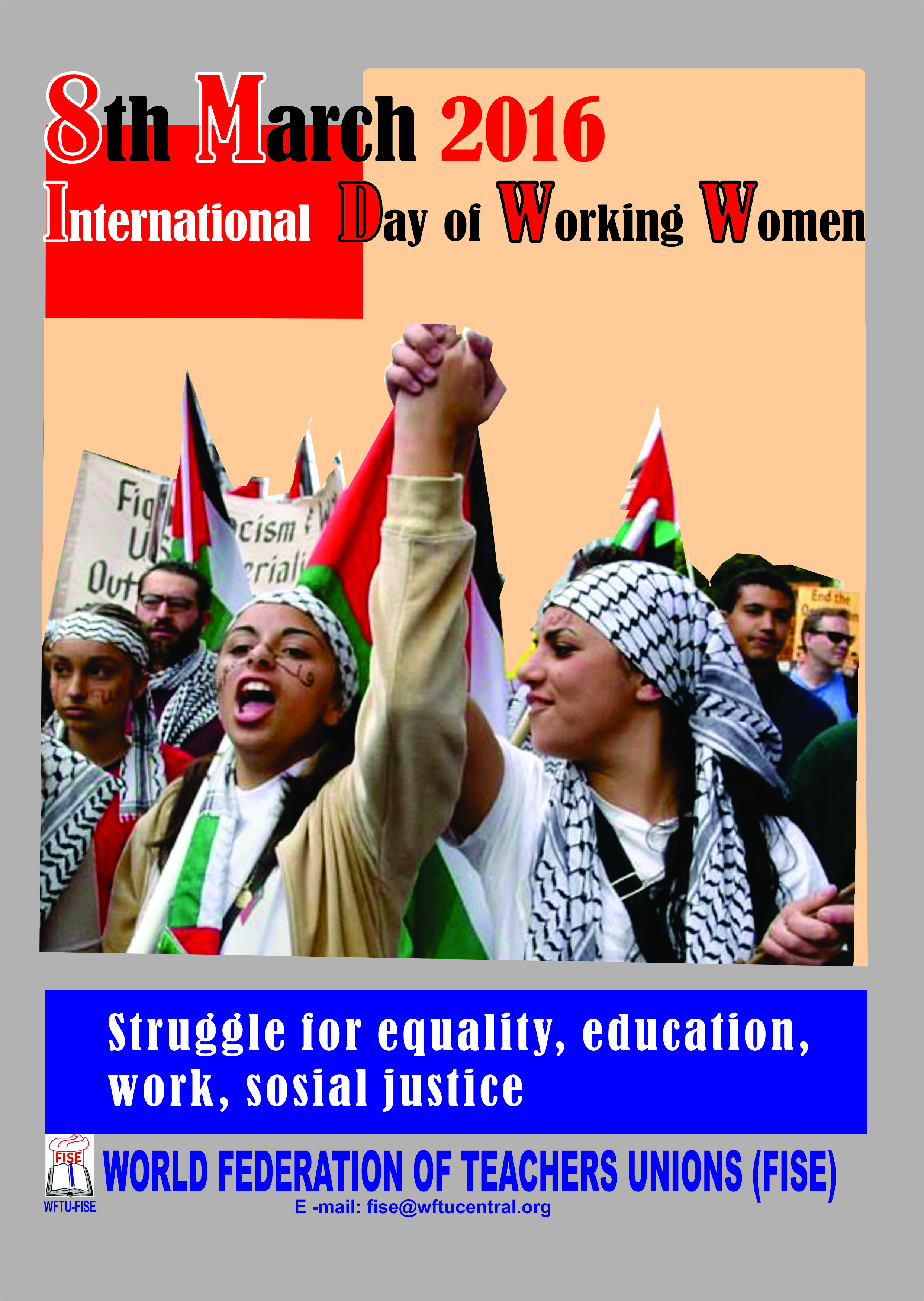 8 March International Day of Working Women