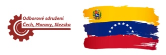 لا تتدخلوا في شؤون فنزويلا – أوقفوا انتهاك القانون الدولي – نقابات بوهيميا ومورافيا وسيليزيا (Odborove sdruzeni Cech, Moravy, Slezska)